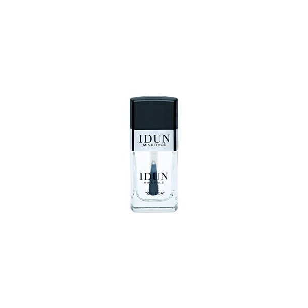 IDUN Minerals Nailpolish Top Coat 3501, Vegansk - 11 ml. 