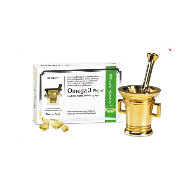 PharmaNord Omega 3 Phyto - 60 stk.