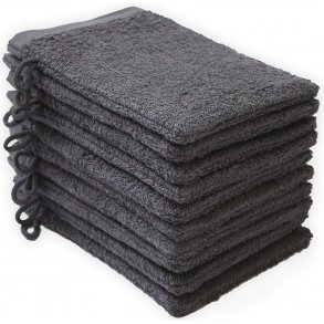 Frott vaskehandsker 100 % bomuld - gr 10 stk.