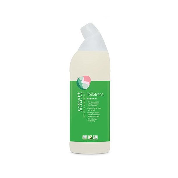 Sonett Toiletrens Mynte-Myrte, kologisk - 750 ml.