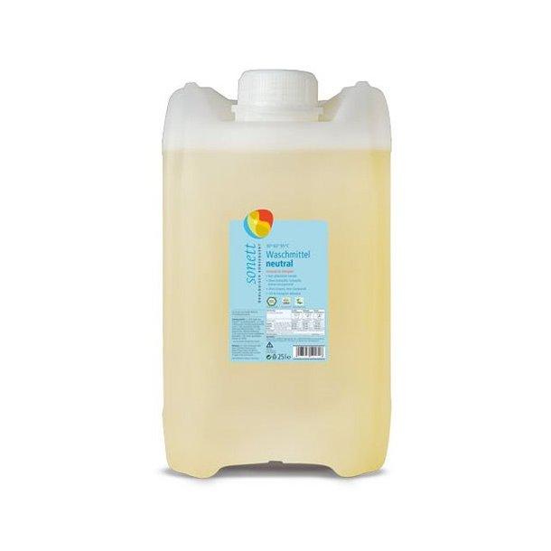 Sonett Flydende Vaskemiddel Neutral - Økologisk 20 liter | Vaskemiddel