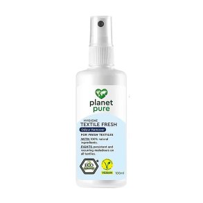Planet Pure Hygiejnisk lugtfjerner tekstil deo-spray - kologisk - 100 ml.