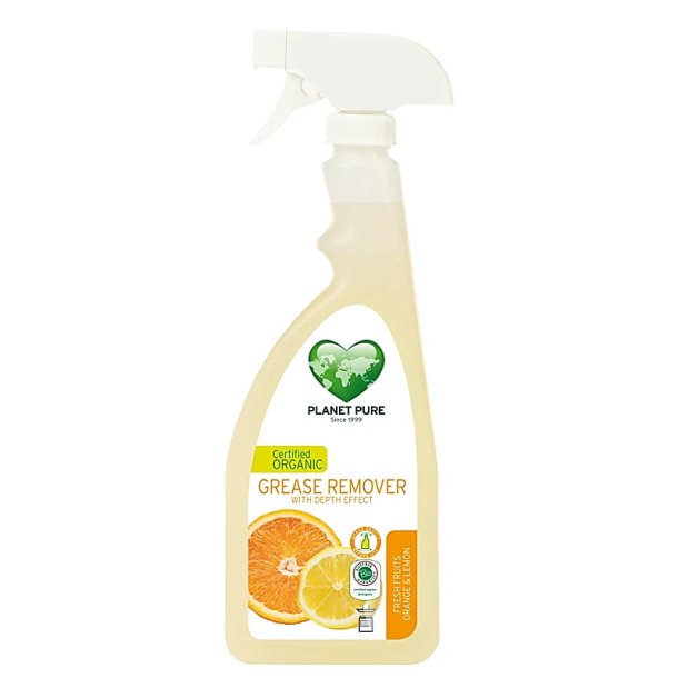 Planet Pure Fedtfjerner til kkken, bad mm. - kologisk - 510 ml.