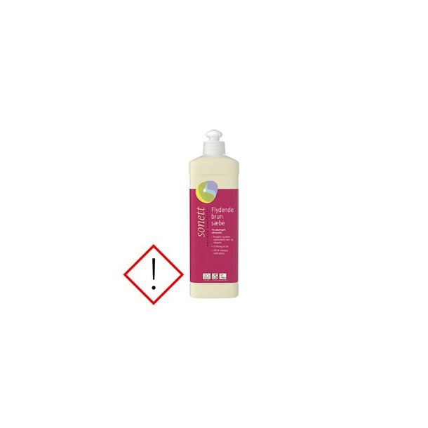 Sonett Flydende Brun sbe, kologisk - 500 ml.