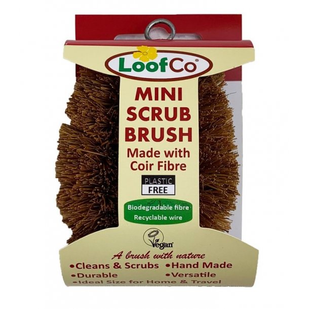 LoofCo Kokos Tawashi Mini brste uden plastik - 1 stk.