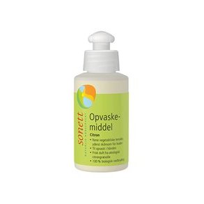 Sonett Opvaskemiddel citron, kologisk - 120 ml.