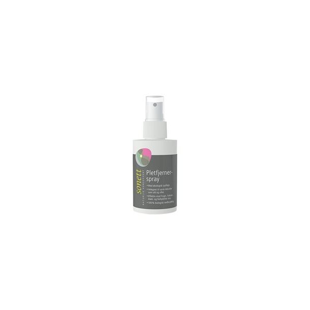 Sonett Pletfjernerspray, kologisk - 100 ml.
