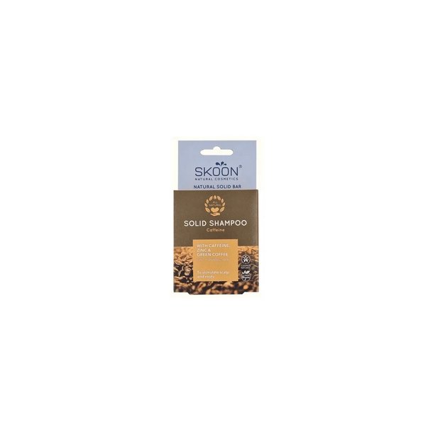 Skoon Solid shampoo bar Caffeine - 90 g.