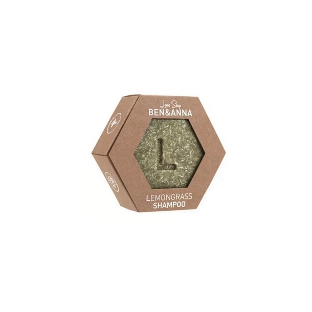 Ben &amp; Anna Love Soap Lemongrass Shampoo Bar - 60 g.