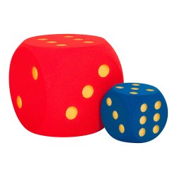 VOLLEY Skumterning - Fs i flere farver - 30x30x30 cm.