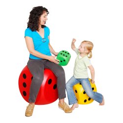 VOLLEY Skumterning med elefanthud - Fs i flere farver - 30x30x30 cm 