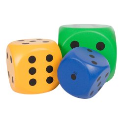 VOLLEY Skumterning med elefanthud - Fs i flere farver - 30x30x30 cm 