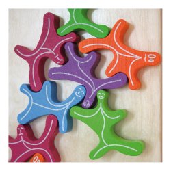 Spgelsesvg til stabelspil inkl. 30 stk. stabelspgelser