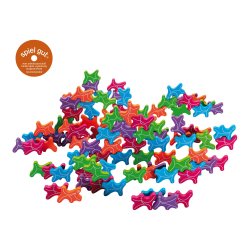 Stabelspil med spgelser