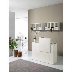 Modula White Vghngt Hylde - 90x30x45 cm. - Lys