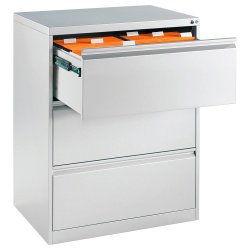 Arkivskab til h�ngemapper - Dobbelt - 3 skuffer