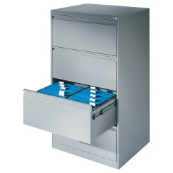 Arkivskab til hngemapper - Dobbelt - 4 skuffer