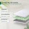 Ebitop Luksus Topmadras Airfoam 100% Klima Memoryskum m. 7 komfortzoner Returvare 180x200