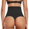 Shaper High Waist Trusser G-streng - Sort - 2 stk.