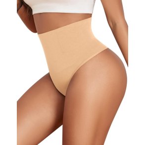 Shaper High Waist Trusser G-streng - Hud