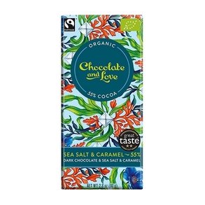Chocolate and Love Sea Salt 55%  - 80 g.