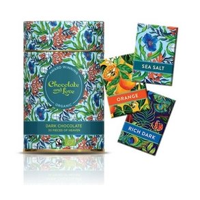 Chocolate and Love Gaved�se Chokolade Seasalt � - 30x5,5g. 