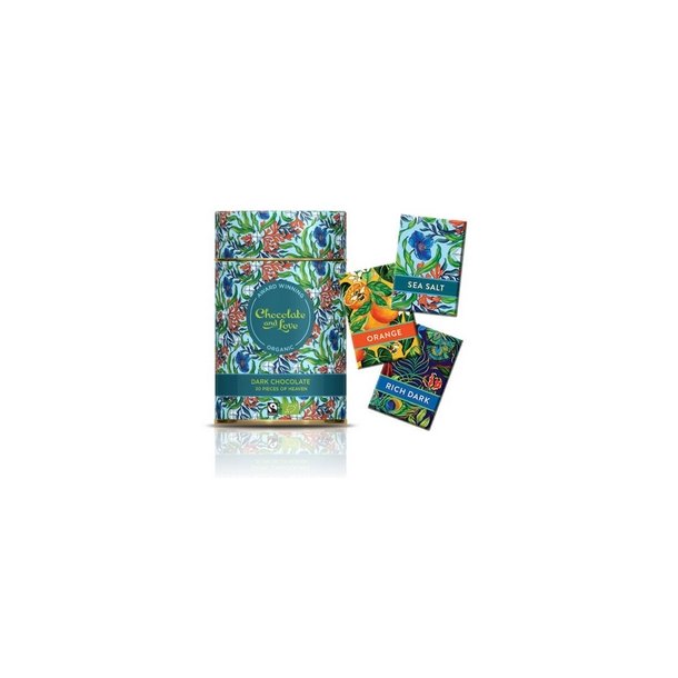 Chocolate and Love Gaved�se Chokolade Seasalt � - 30x5,5g. 