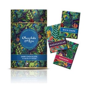 Chocolate and Love Gaved�se Chokolade Rich Dark �, 30x5,5g 