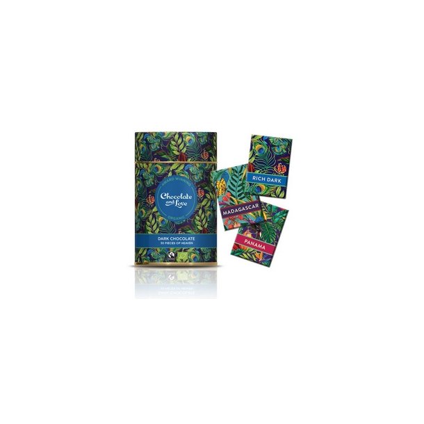 Chocolate and Love Gaved�se Chokolade Rich Dark �, 30x5,5g 