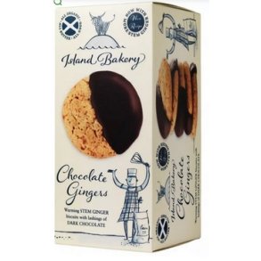 Island Bakers Chocolate gingers cookies  - 133 g.