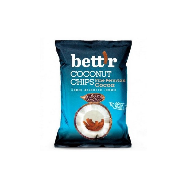 Bett'r Kokoschips  med fin peruvian - 40 g.