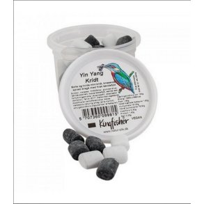 Kingfischer Yin Yang kridt - 75 g.