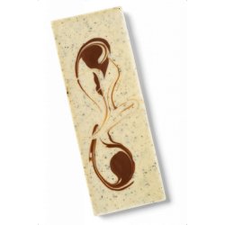 koladen Chokolade hvid lakrids  - 75 g.