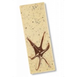 koladen Chokolade hvid lemon/lakrids  - 75 g. 