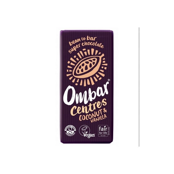 Ombar Kokos &amp; Vanilje � - 70 g.