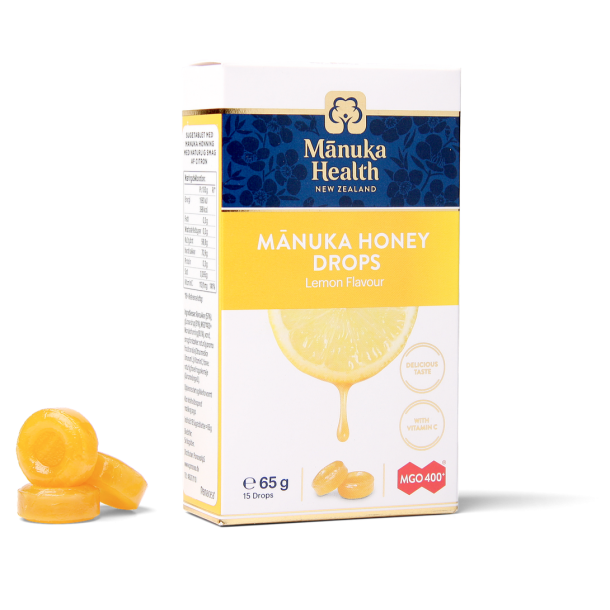 Manuka honning drops Lemon - 65 g.