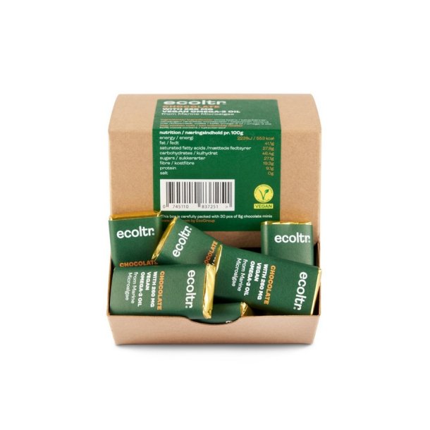 ecoltr CHOCOLADE OMEGA 3 - 30X8 g.