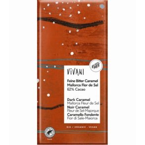 Vivani mrk karamel m. Mallorca salt  - 80 g.