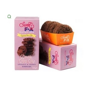 Island Bakers Double Chocolate Chip Cookies  Sweet FA  - 125 g.