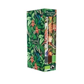 Chocolate and Love Mint Library Box chokolade  Mint, Coffee seasalt - 240 g.