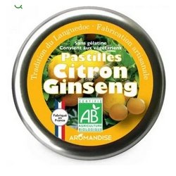 Clearspring Pastiller m. citron og ginseng � - 45 g.