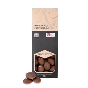 koladen Mandler m. Fransk Nougat  - 90 g.