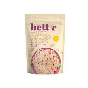 Bett'r Chokoladeknapper hvid Vegan   - 200 g.