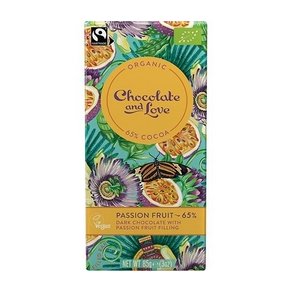 Chocolate and Love passionsfrugt fyld  - 85 g.