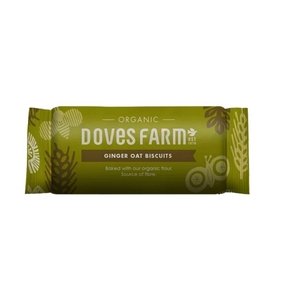 Doves Farm Freee Ginger Oat Biscuits  - 200 g.