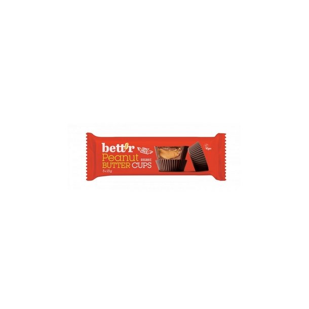 Bett'r Praliner med peanut smr fyld   x 4 stk - 39 g.
