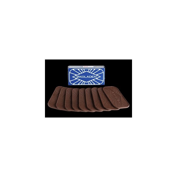 koladen Plgschokolade Mrk 70%  - 120 g.