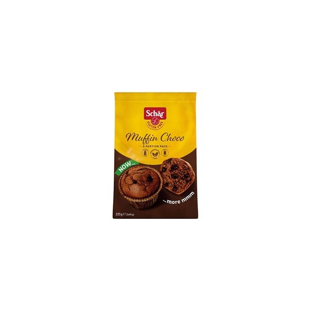 Schr Chokolade Muffins - 225 g.