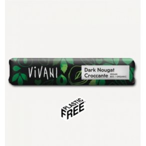 Vivani nougat crocant bar  x4 - 35 g