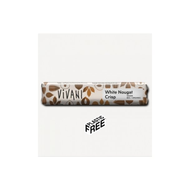 Vivani hvid nougat bar   x4 - 35 g.
